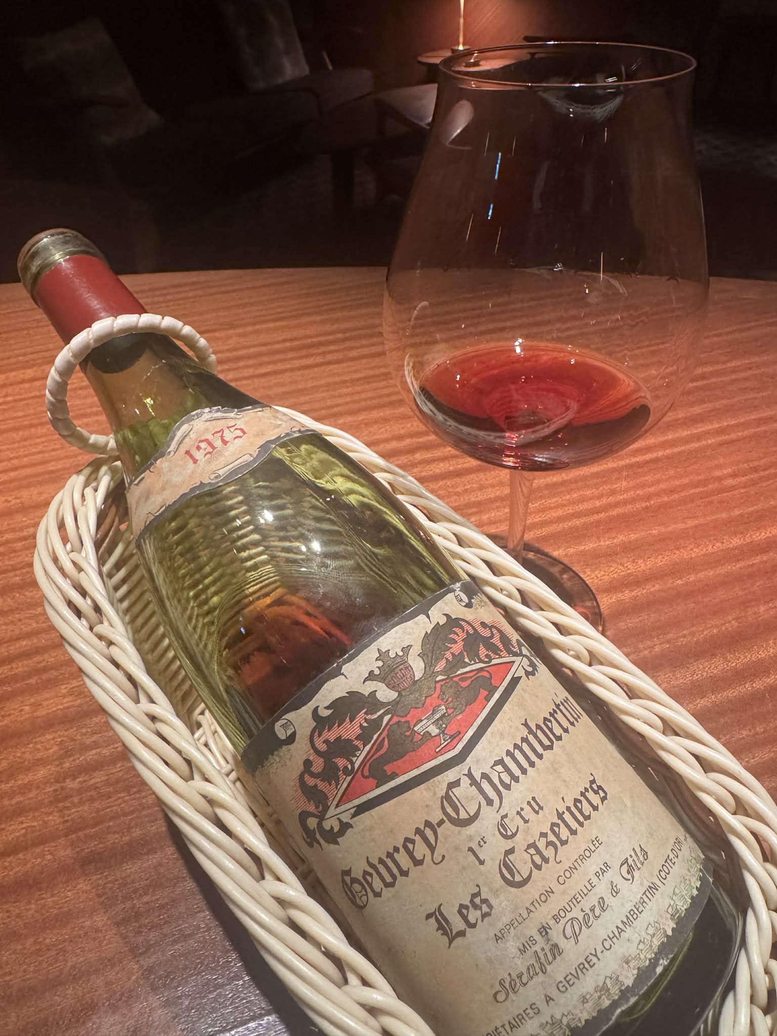 Gevrey-Chambertin Les Cazetiers 1975