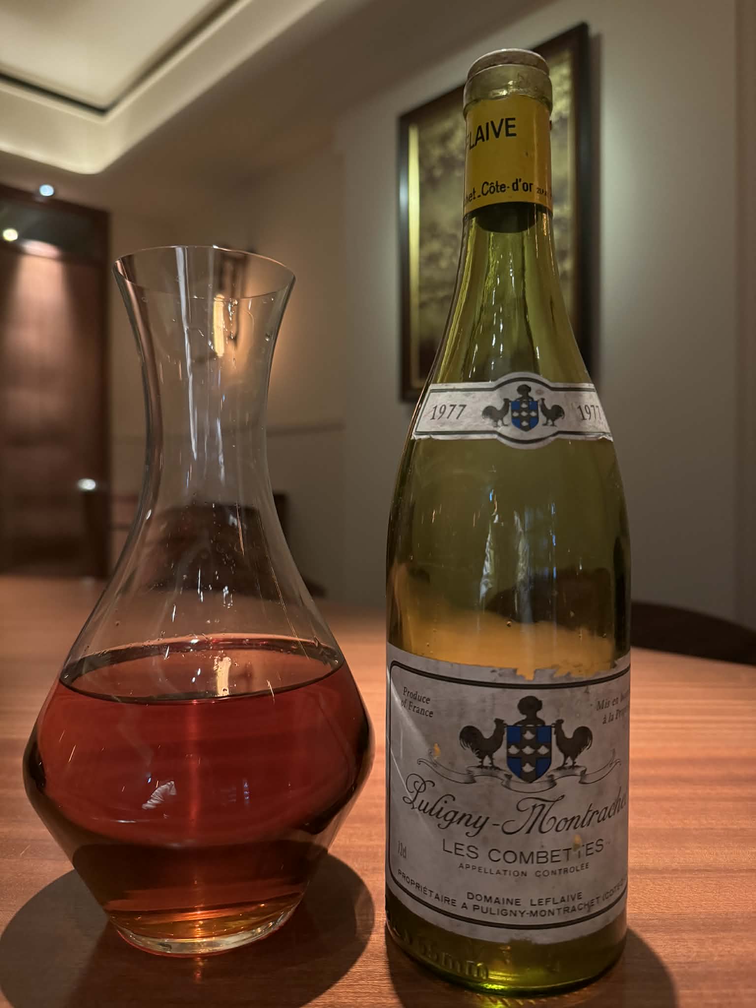 Puligny-Montrachet 1977 Leflaive