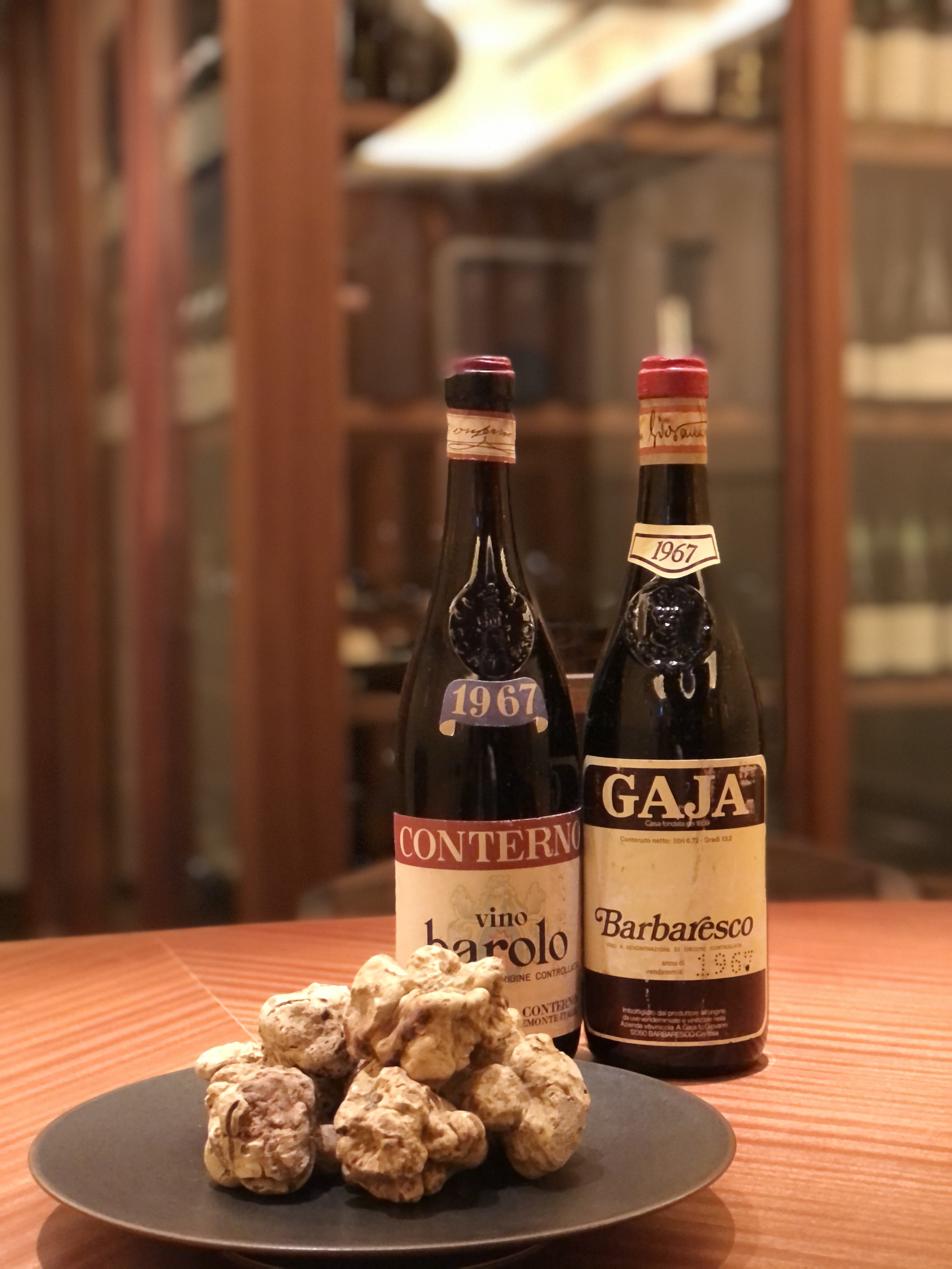Conterno Barolo & GAJA Barbaresco 1967